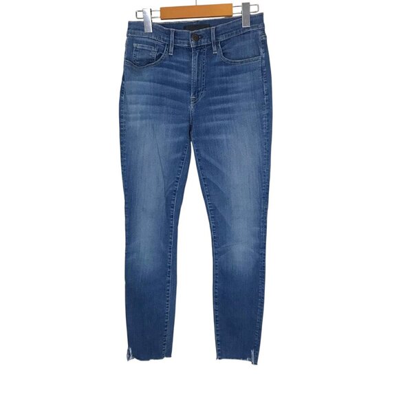 3X1 NYC 5 Pocket Zip Up Raw Hem Jeans Size 27 - Picture 3 of 10